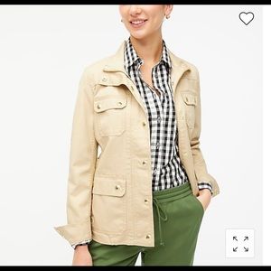 NWT Jcrew Khaki Field Coat